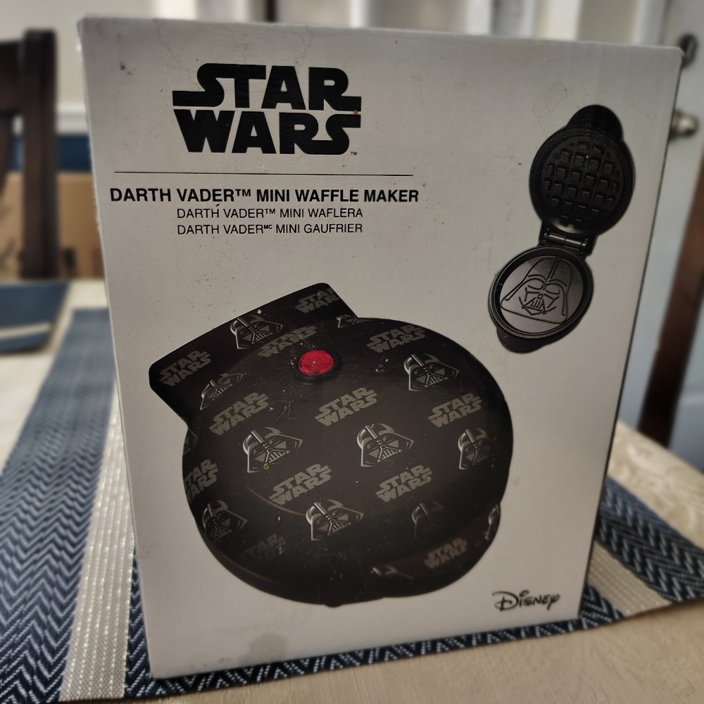 Disney Star Wars Darth Vader Waffle Maker